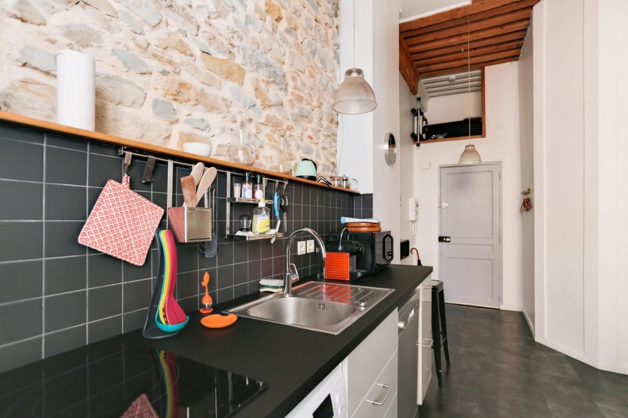 Guestready - Charmant Loft Croix-Paquet Pour 2 Daire Lyon Dış mekan fotoğraf