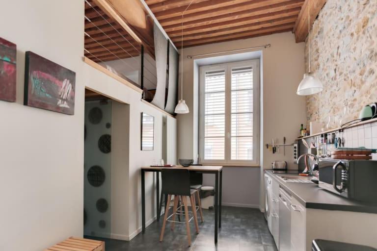 Guestready - Charmant Loft Croix-Paquet Pour 2 Daire Lyon Dış mekan fotoğraf